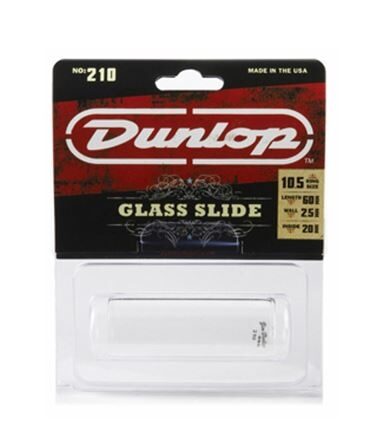 Dunlop 210 Pyrex Glass Slide, New, Main