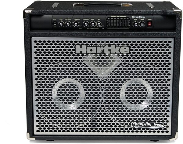 Hartke HD210C HyDrive Bass Combo Amplifier (250 Watts, 2x10"), Front