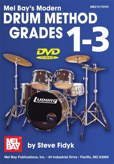 Mel Bay Modern Drum Method Grades 1-3 DVD, Main