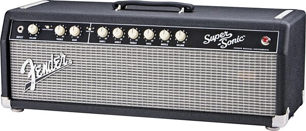 Fender Super-Sonic 60 Guitar Amplifier Head (60 Watts), Black Right