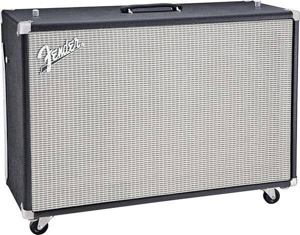 Fender Super-Sonic 60 212 Guitar Speaker Cabinet (2x12"), Black Left