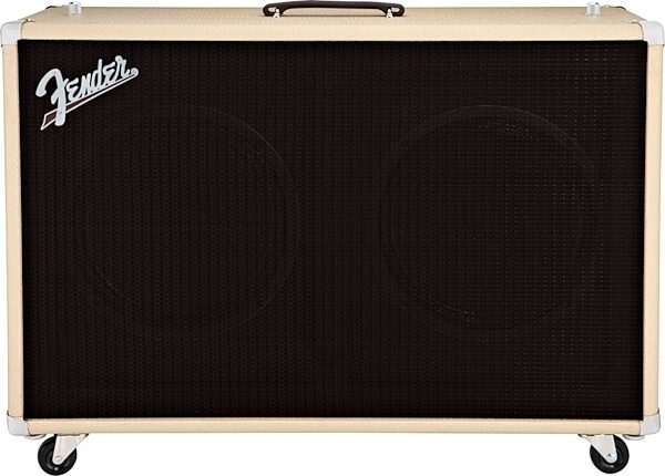 Fender Super-Sonic 60 212 Guitar Speaker Cabinet (2x12"), Blonde