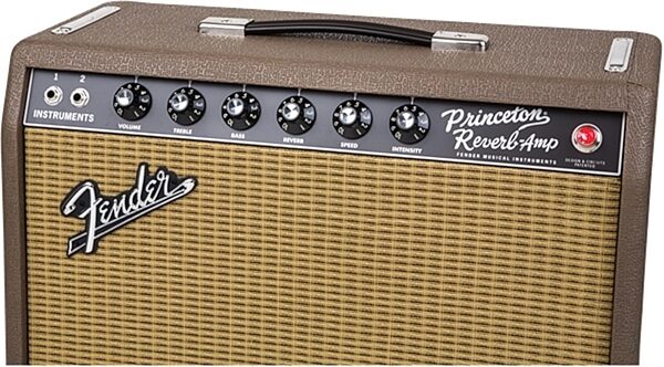 Fender Exclusive 65 Princeton Reverb Guitar Combo Amplifier, Controls