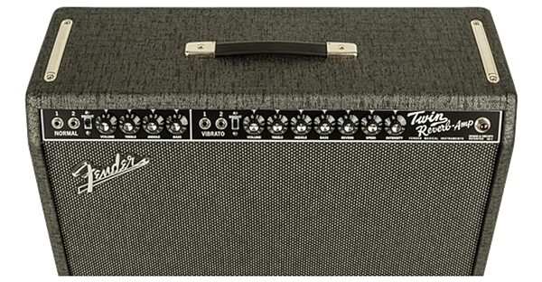 Fender GB Twin Reverb George Benson Amplifier (85 Watts, 2x12"), Top