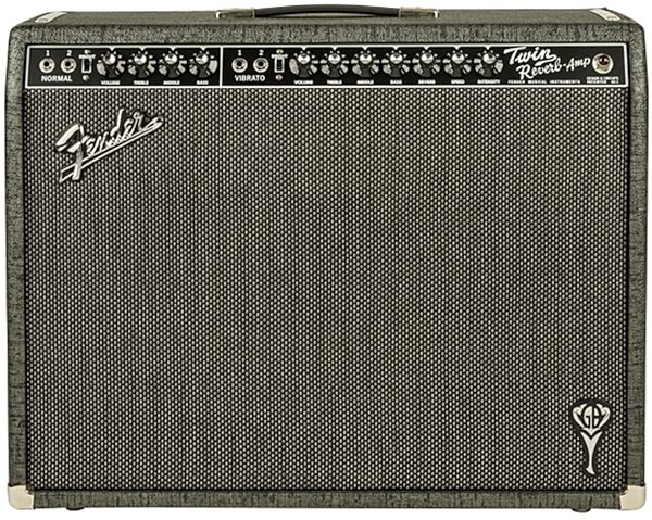 Fender GB Twin Reverb George Benson Amplifier (85 Watts, 2x12"), Main