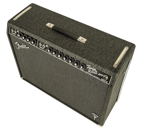 Fender GB Twin Reverb George Benson Amplifier (85 Watts, 2x12"), Top Down