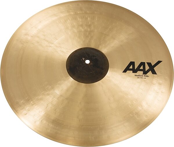 Sabian AAX Medium Ride Cymbal, Angled Front
