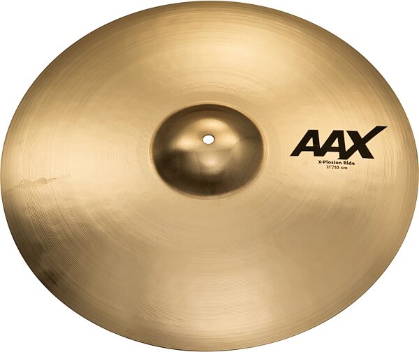 Sabian AAX XPlosion Ride Cymbal, 21 inch, Angled Front