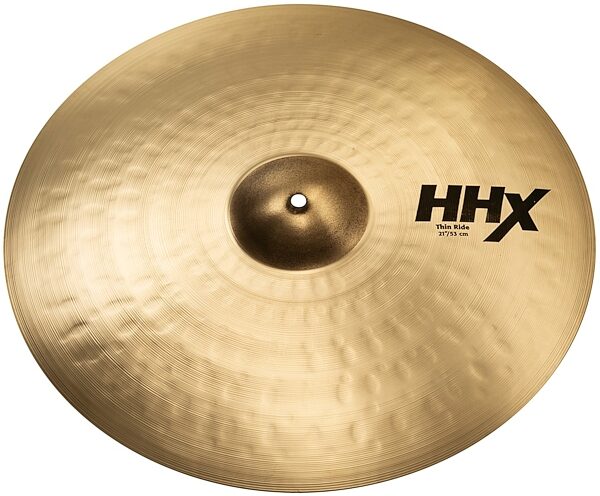 Sabian HHX Thin Ride Cymbal, Brilliant Finish, 21 inch, Action Position Back