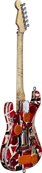 EVH Eddie Van Halen Frankenstein Replica Guitar, Rear Angle Bottom