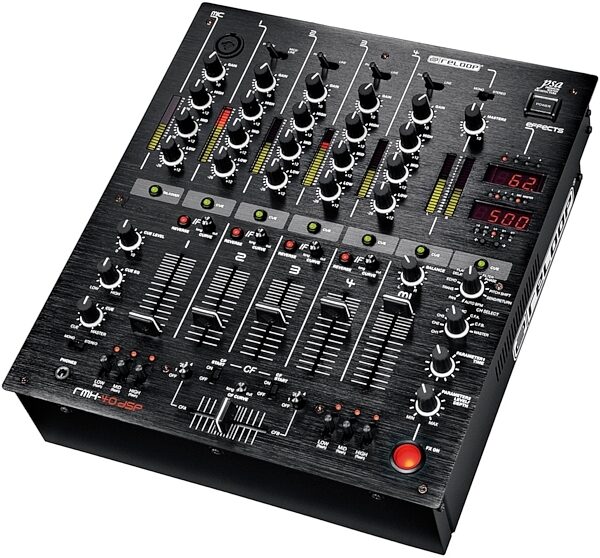 Reloop RMX-40 DSP DJ Mixer with DSP Effects, Angle
