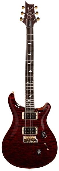 PRS Paul Reed Smith 30th Anniversary Custom 24 Wood Library Quilt Top Electric Guitar, Red Tiger