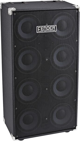 Fender 810 PRO Bass Speaker Cabinet (2000 Watts, 8x10"), Left