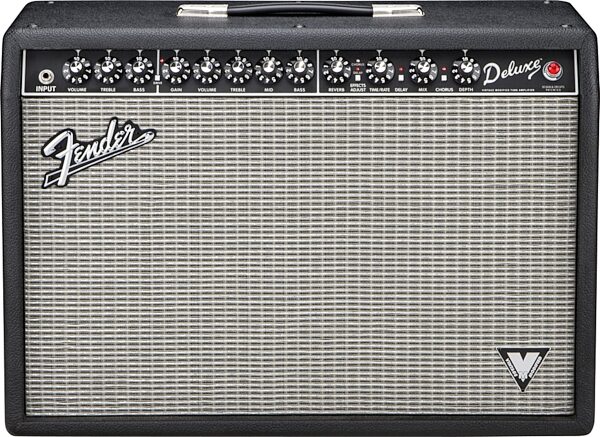 Fender Deluxe VM Guitar Combo Amplifier (40 Watts, 1x12"), Front