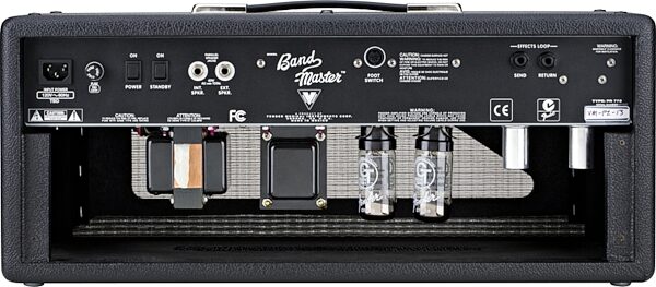 Fender Band-Master VM Guitar Amplifier Head (40 Watts), Rear