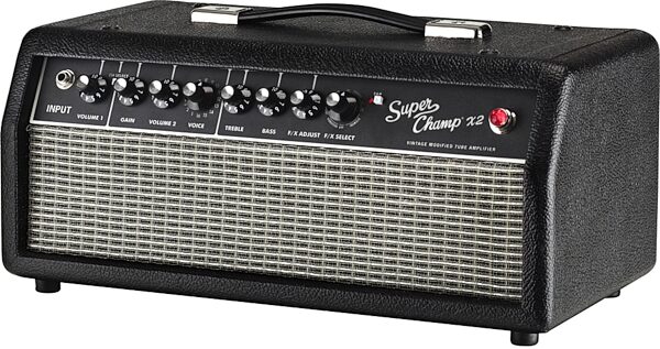 Fender Super Champ X2 Guitar Amplifier Head, 15 Watts, Right