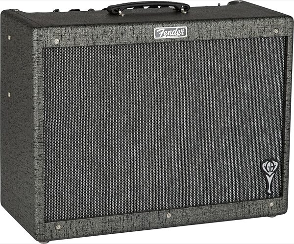 Fender GB George Benson Hot Rod Deluxe Guitar Combo Amplifier (40 Watts), New, Angle