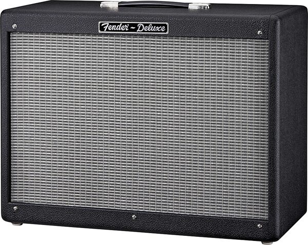 Fender Hot Rod Deluxe 112 Guitar Speaker Cabinet (80 Watts, 1x12"), Black, USED, Blemished, Black Right