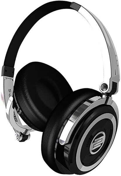 Reloop RHP-5 DJ Headphones, Solid Chrome