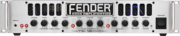 Fender TB-1200 Bass Amplifier Head (1200 Watts), Main