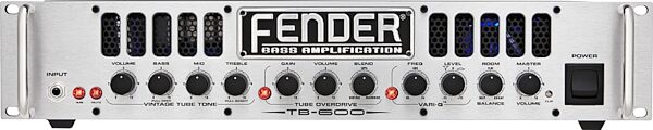 Fender TB-600 Bass Amplifier Head (600 Watts), Main