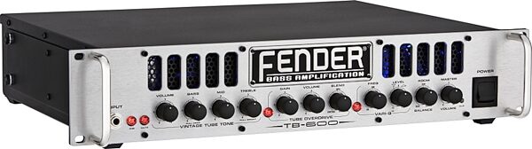 Fender TB-600 Bass Amplifier Head (600 Watts), Left