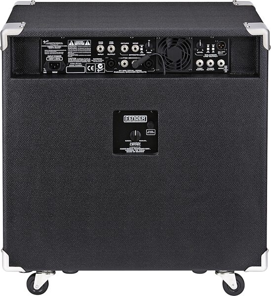 Fender TB-600C Bass Combo Amplifier (600 Watts, 2x10"), Rear