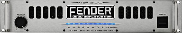 Fender MB-1200 Bass Power Amplifier (1200 Watts), Main