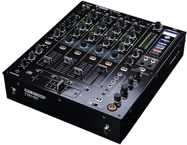 Reloop RMX-80 Digital DJ Mixer with Effects, Angle