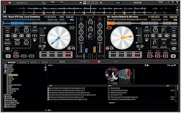 Reloop Beatmix USB DJ Controller, Software