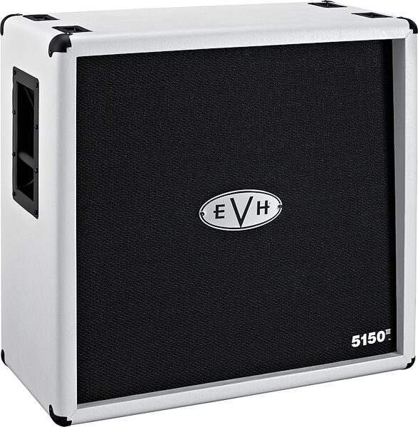 EVH Eddie Van Halen 5150III Guitar Speaker Cabinet (4x12"), Black, Ivory