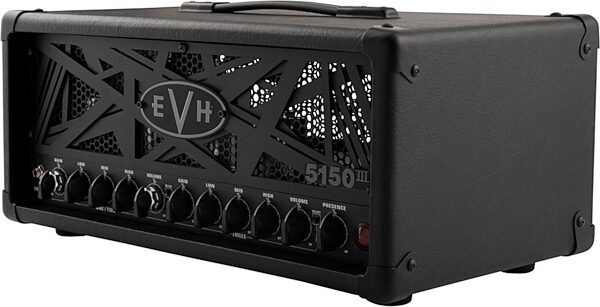 EVH 5150III 50S 6L6 Head (50 Watts), Stealth Black, USED, Blemished, Action Position Back