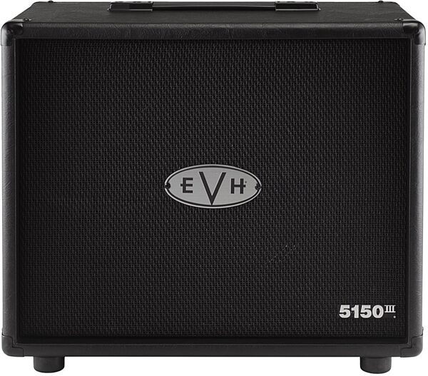 EVH Eddie Van Halen 5150III MX 1x12 Guitar Speaker Cabinet, Black, Black