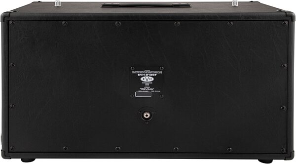 EVH Eddie Van Halen 5150III 50S 212ST Guitar Speaker Cabinet (60 Watts, 2X12"), Stealth Black, Action Position Back