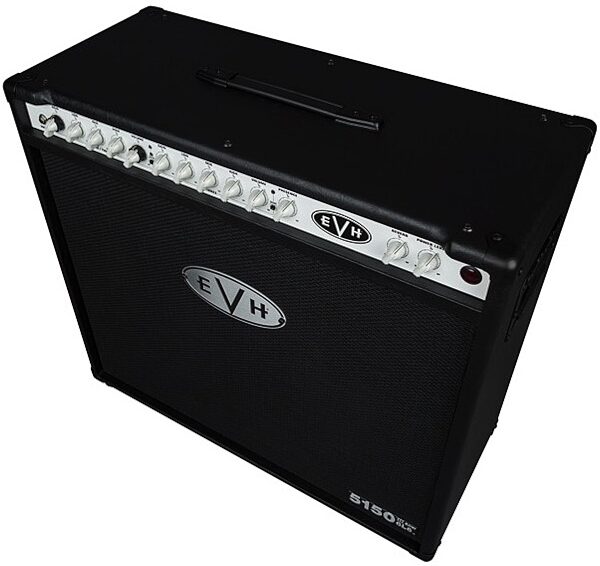 EVH 5150III 50 Watt 6L6 2x12 Tube Guitar Combo Amplifier, Black, View