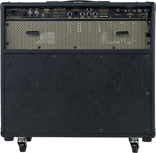 EVH Eddie Van Halen 5150III EL34 Guitar Combo Amplifier (50 Watts, 1x12"), Black, Back