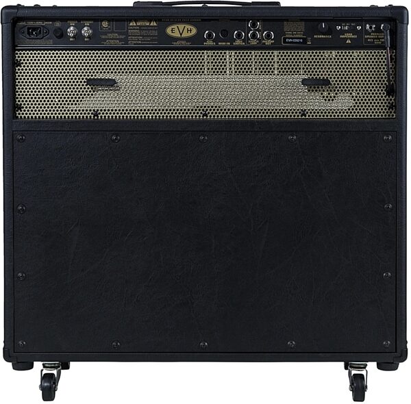 EVH Eddie Van Halen 5150III EL34 Guitar Combo Amplifier (50 Watts, 2x12"), Black, Back
