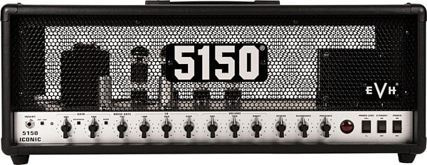 EVH Eddie Van Halen 5150 Iconic Series Tube Amplifier Head (80 Watts), Black, USED, Blemished, Main