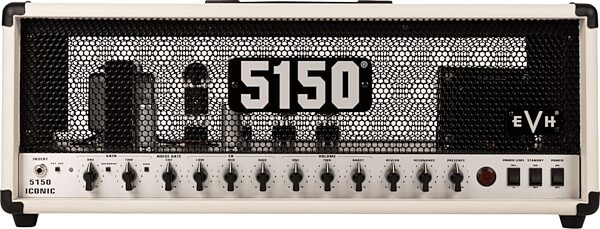 EVH Eddie Van Halen 5150 Iconic Series Tube Amplifier Head (80 Watts), Ivory, Main