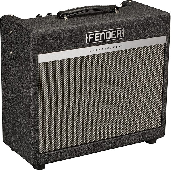 Fender Bassbreaker 15 Guitar Combo Amplifier (15 Watts, 1x12"), Action Position Back