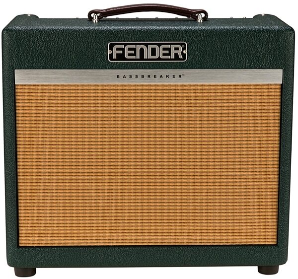 Fender Limited Edition British Green Bassbreaker 15 Guitar Combo Amplifier, Main
