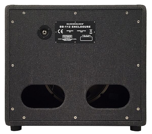 Fender Bassbreaker 112 Guitar Speaker Cabinet (70 Watts, 1x12"), Back