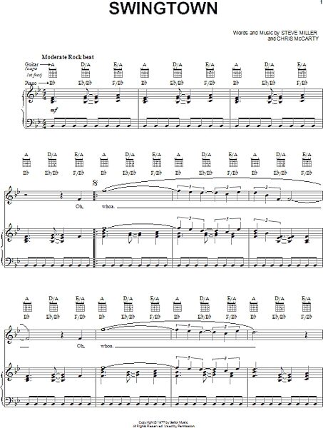 Swingtown - Piano/Vocal/Guitar, New, Main