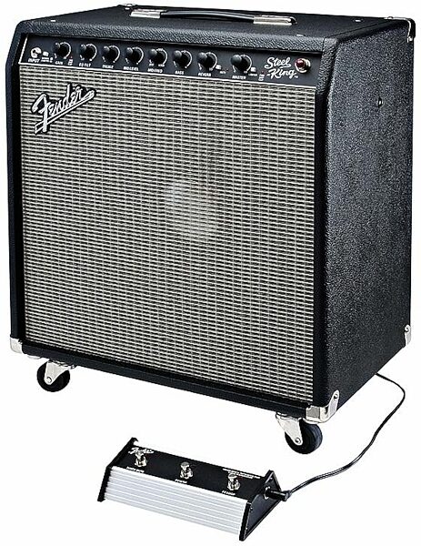 Fender Steel King Guitar Combo Amplifier (200 Watts, 1x15 in.), Main