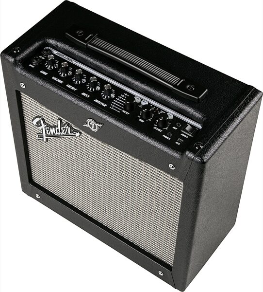 Fender Mustang I V.2 Guitar Combo Amplifier (20 Watts), Right