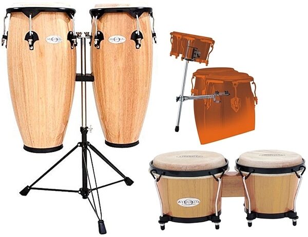 Toca Synergy Congas (with Stand), Main