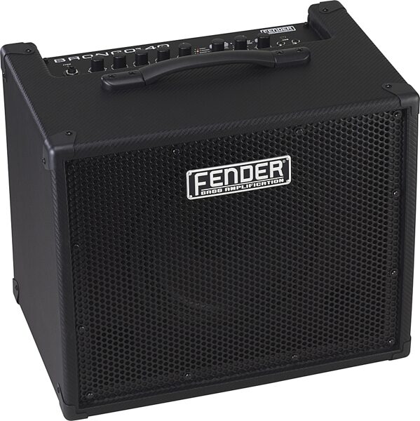 Fender Bronco 40 Bass Combo Amplifier, Angle