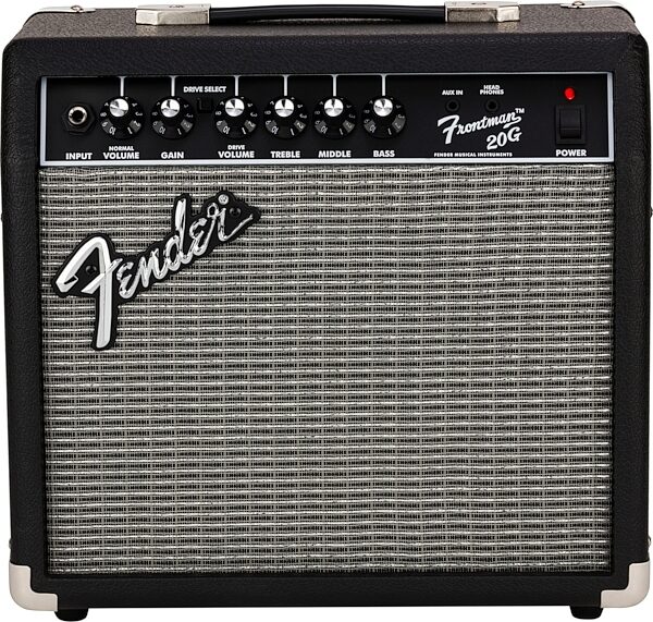 Fender Frontman 20G Guitar Combo Amplifier (20 Watts, 1x8"), New, Action Position Back