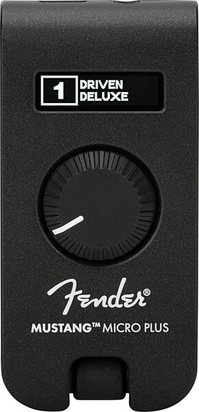 Fender Mustang Micro Plus Personal Guitar Amplifier, New, Action Position Back