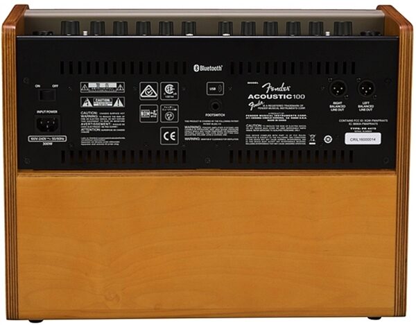 Fender Acoustic 100 Guitar Combo Amplifier (100 Watts, 1x8"), New, Alt